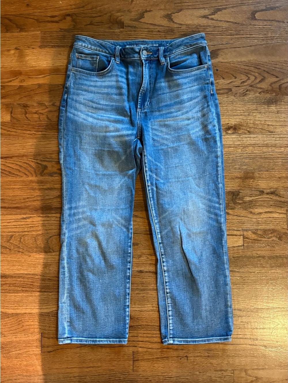 Chico’s Women’s Size 8 Regular (1R) Cropped Light Blue Jeans